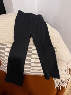 Janie and Jack Black Kids Knit Pants